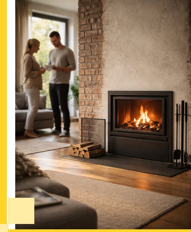 Металлические камины и печи в Сосногорске от 67054 р. | ЭриданСно