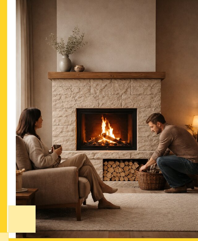 Камины для дома в Сосногорске под ключ от 154740 р. | ЭриданСно