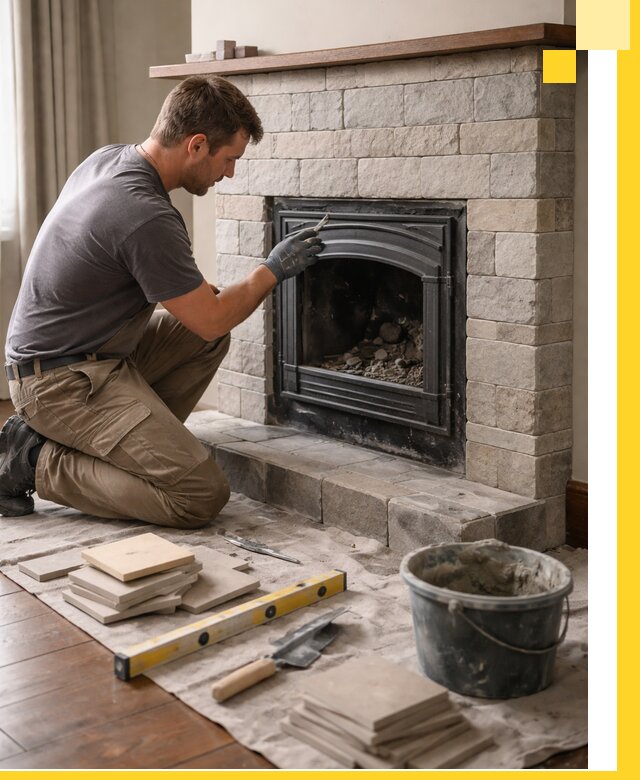 Профессиональный ремонт каминов в Сосногорске восстановление и сервис