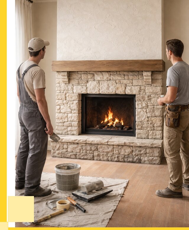 Отделка каминов в Сосногорске от 6705 р. под ключ | ЭриданСно