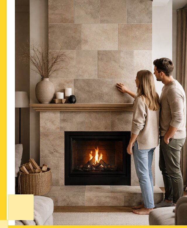 Облицовка каминов керамогранитом в Сосногорске от 4642 р. | ЭриданСно