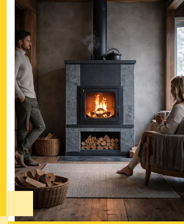 Каминопечи из кирпича в Сосногорске под ключ от 123792 р., ЭриданСно