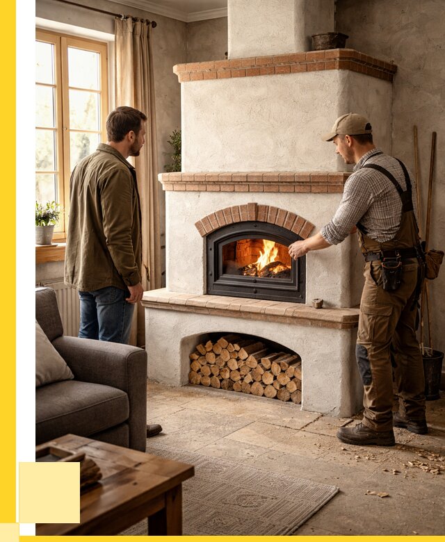 Печи камины в Сосногорске: кирпичные, изразцовые от 61896 р. | ЭриданСно