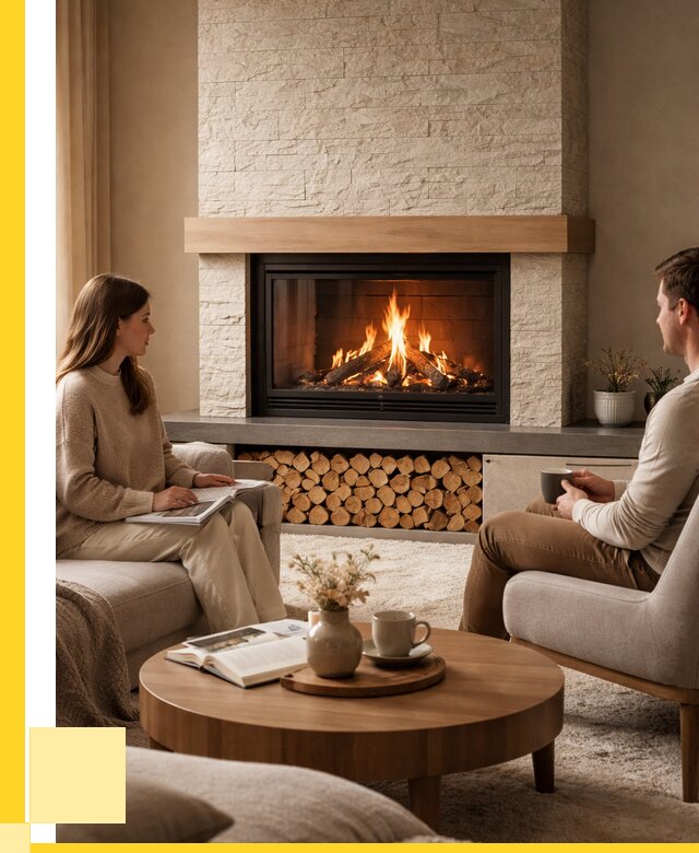 Камины со стеклом в Сосногорске от 185688 р. | ЭриданСно — топки 3 стекла