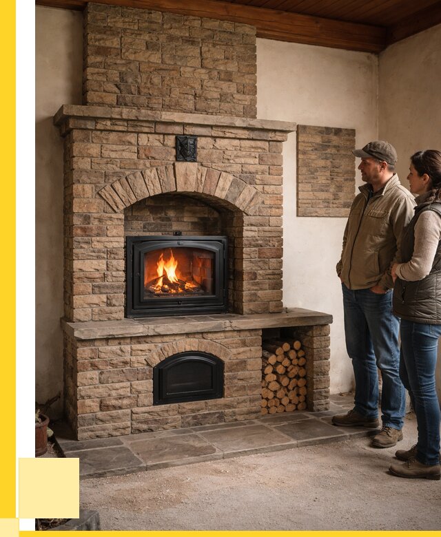 Кирпичная печь под ключ в Сосногорске от 154740 р. | ЭриданСно