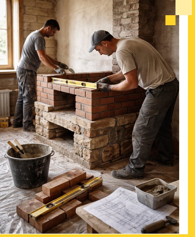 Изготовление и установка печей под ключ в Сосногорске с гарантией