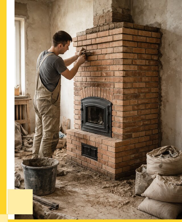 Строительство печей в Сосногорске от 67054 р. под ключ, ЭриданСно