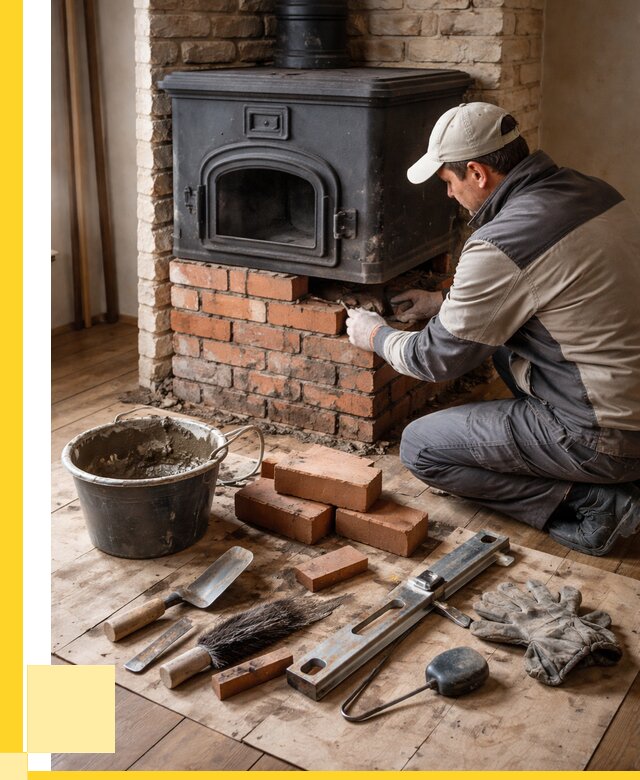 Ремонт печей в Сосногорске от 12379 р., услуги печника ЭриданСно