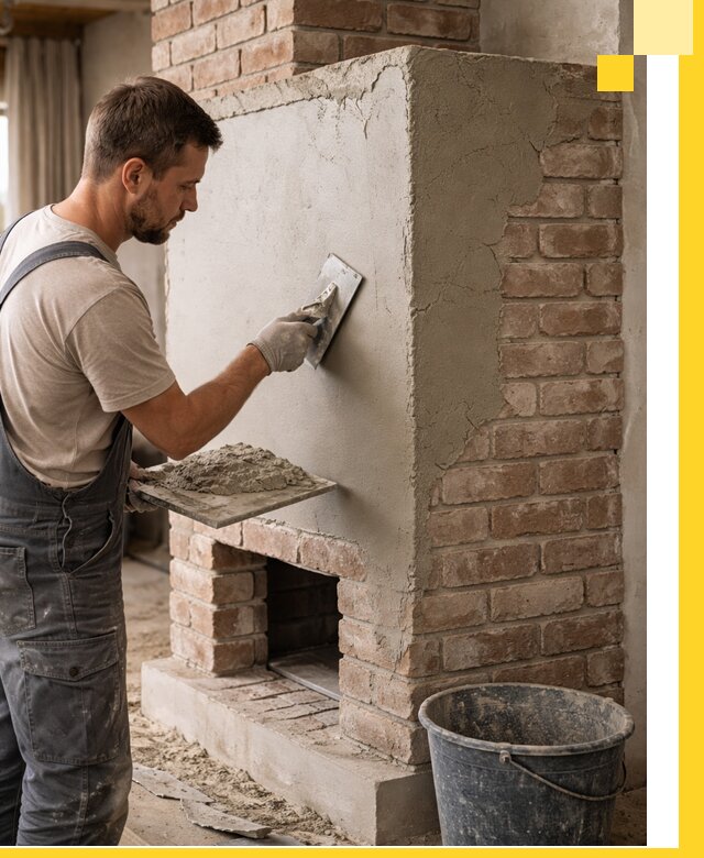 Отделка печей и облицовка каминов в Сосногорске под ключ