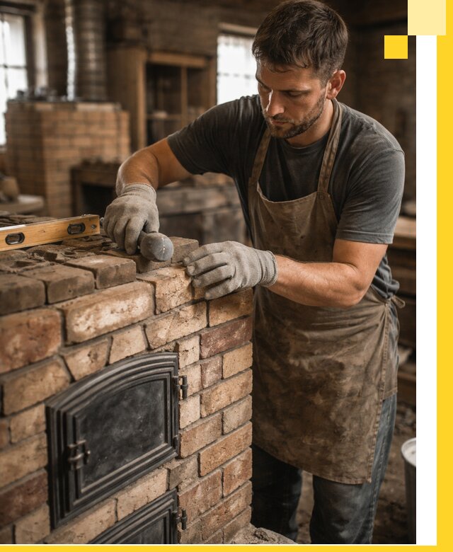 Изготовление печей на заказ в Сосногорске с проектом и монтажом