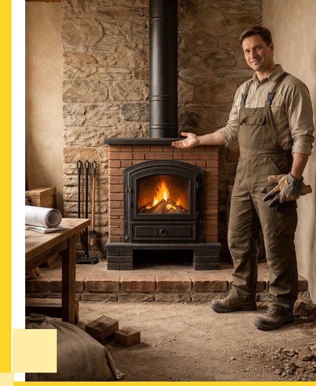 Печи отопительные из кирпича в Сосногорске от 82528 р., ЭриданСно