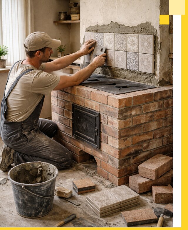 Печи с плитой на заказ монтаж гарантия и сервис в Сосногорске