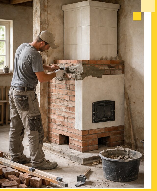 Изготовление и установка печей-голландок под ключ в Сосногорске