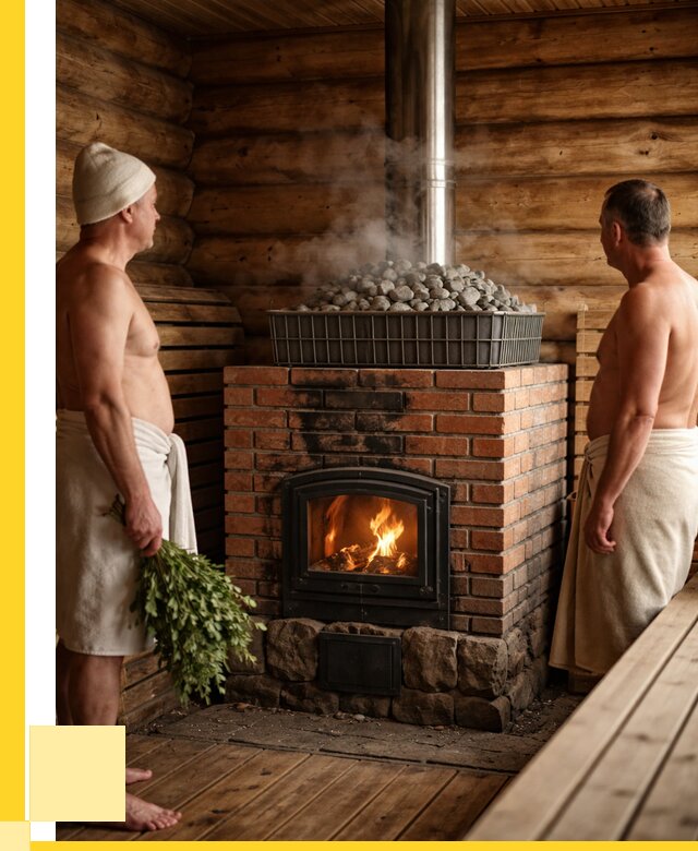 Печи для парной в Сосногорске под ключ от 67054 р. - ЭриданСно