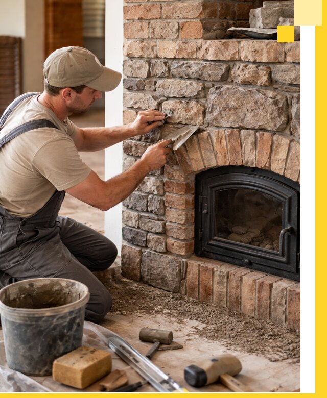 Печи для дома под ключ в Сосногорске, установка и доставка