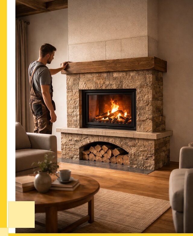 Печи камины для дома под ключ в Сосногорске от 56738 р. | ЭриданСно