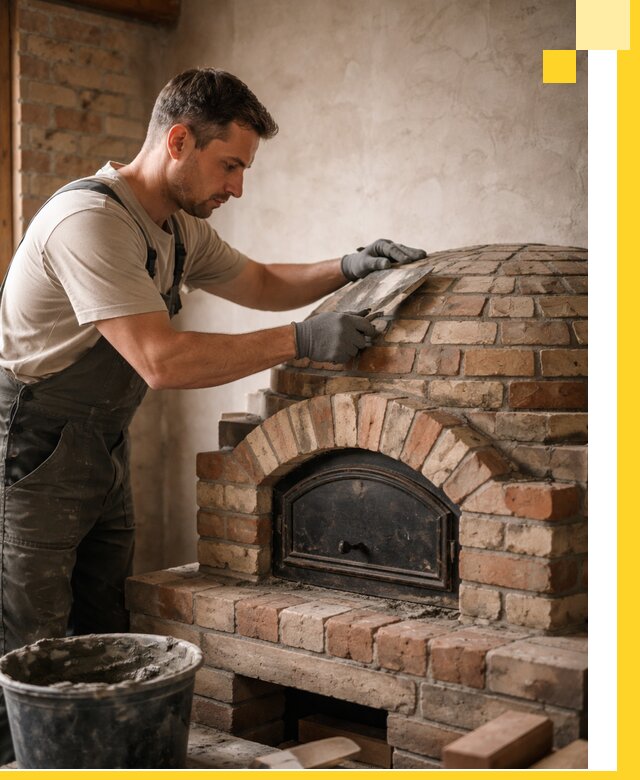 Изготовление и монтаж помпейских печей на заказ в Сосногорске