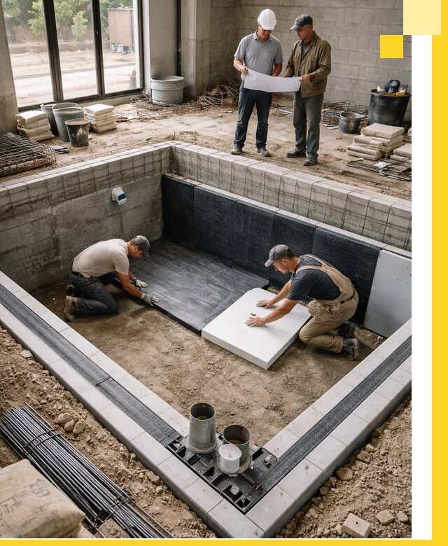 Проекты частных и общественных бассейнов под ключ в Сосногорске