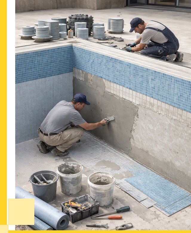 Ремонт и обслуживание бассейнов в Сосногорске от 25790 р. | ЭриданСно