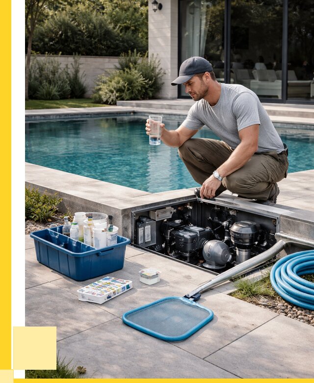 Обслуживание бассейнов в Сосногорске от 4642 р. - сервис ЭриданСно