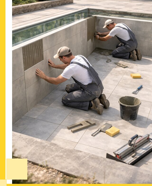 Облицовка бассейнов в Сосногорске от 4642 р. под ключ | ЭриданСно