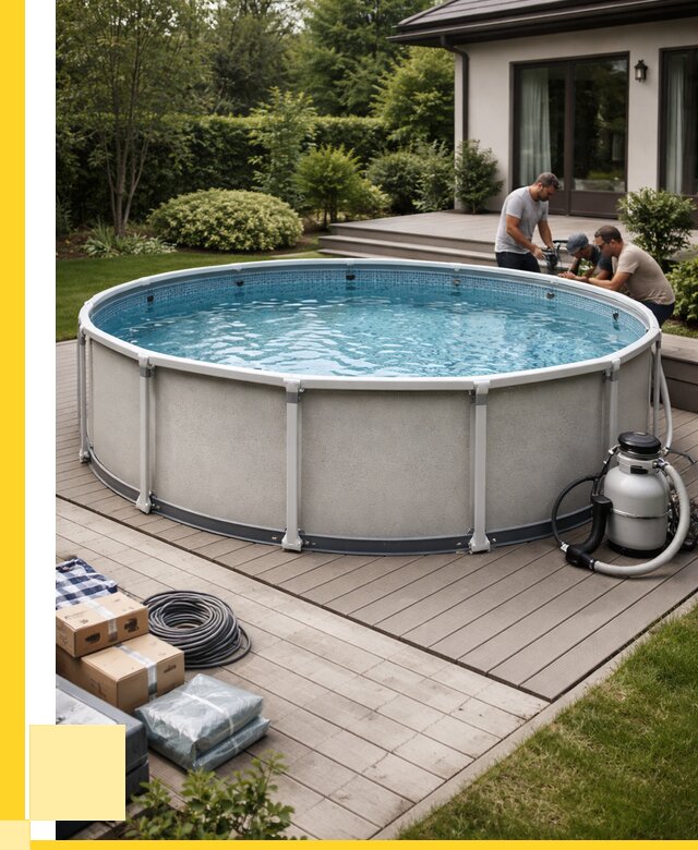 Купить каркасные бассейны в Сосногорске от 46422 р. | ЭриданСно