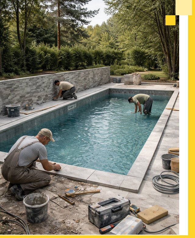 Проектирование и строительство частных бассейнов в Сосногорске