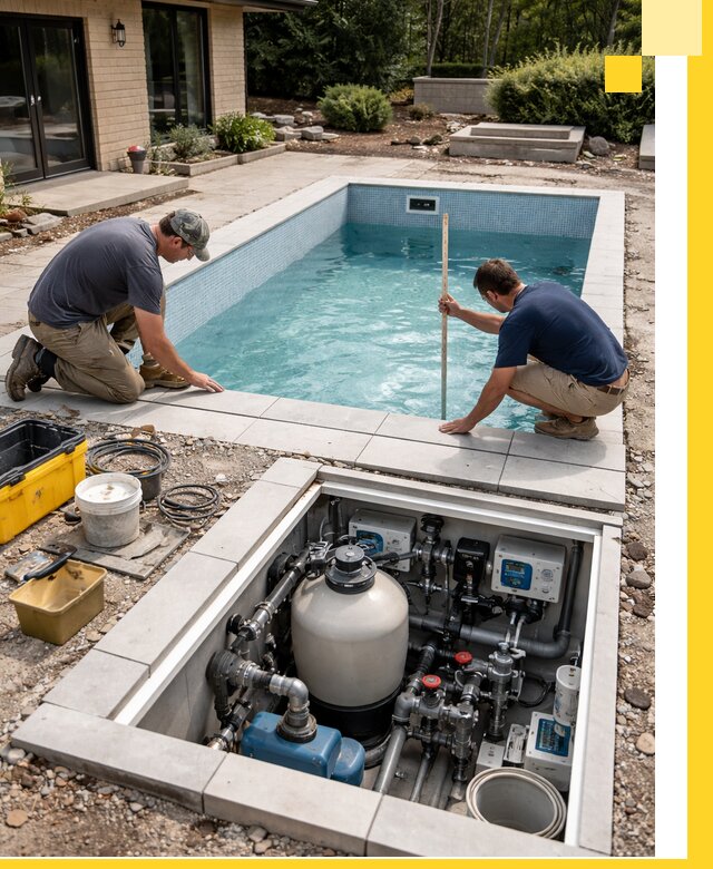 Строительство качественных домашних бассейнов под ключ в Сосногорске