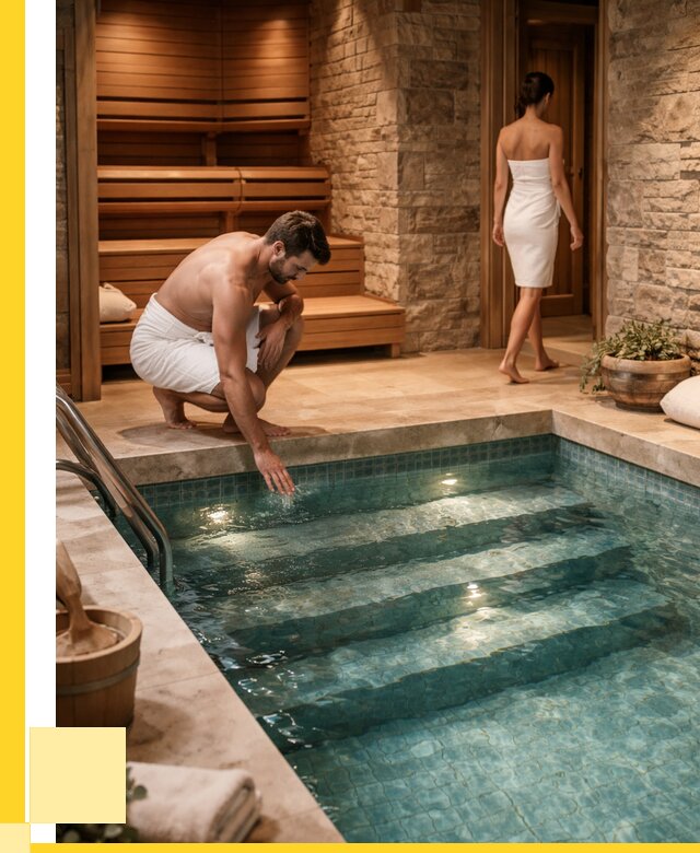 Сауна с бассейном под ключ в Сосногорске от 123792 р., ЭриданСно