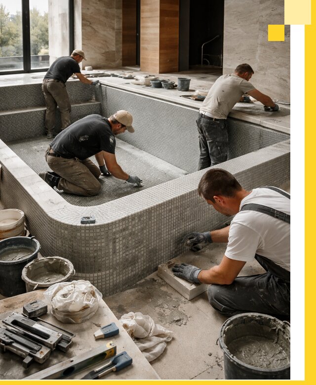 Строительство и установка СПА бассейнов под ключ в Сосногорске