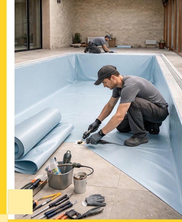 Пленка ПВХ для бассейнов в Сосногорске от 2579 р. | ЭриданСно