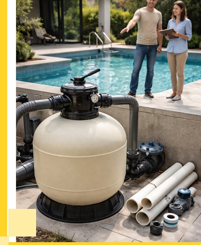 Песочные фильтры для бассейнов в Сосногорске от 18569 р., ЭриданСно