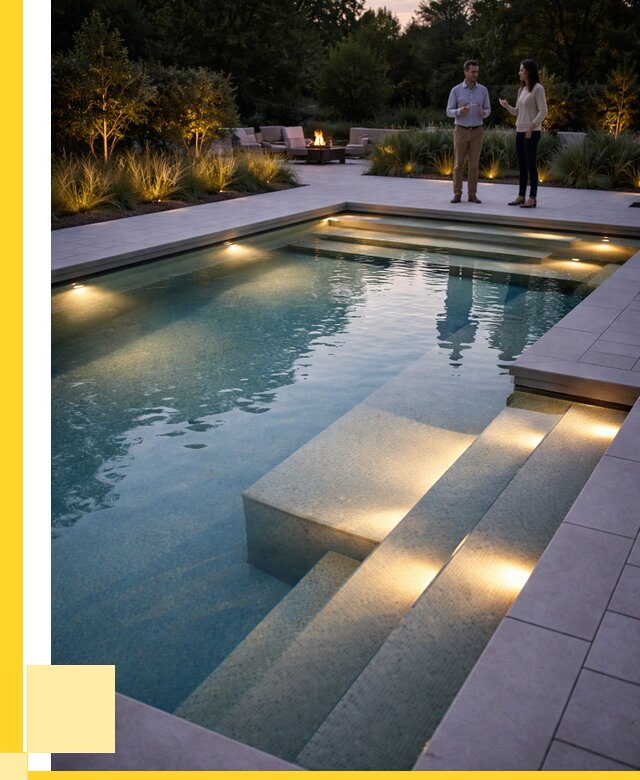 Освещение бассейнов в Сосногорске под ключ от 25790 р. | ЭриданСно