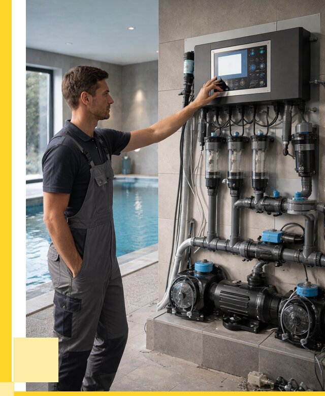 Автоматика для бассейнов под ключ в Сосногорске от 72212 р. | ЭриданСно