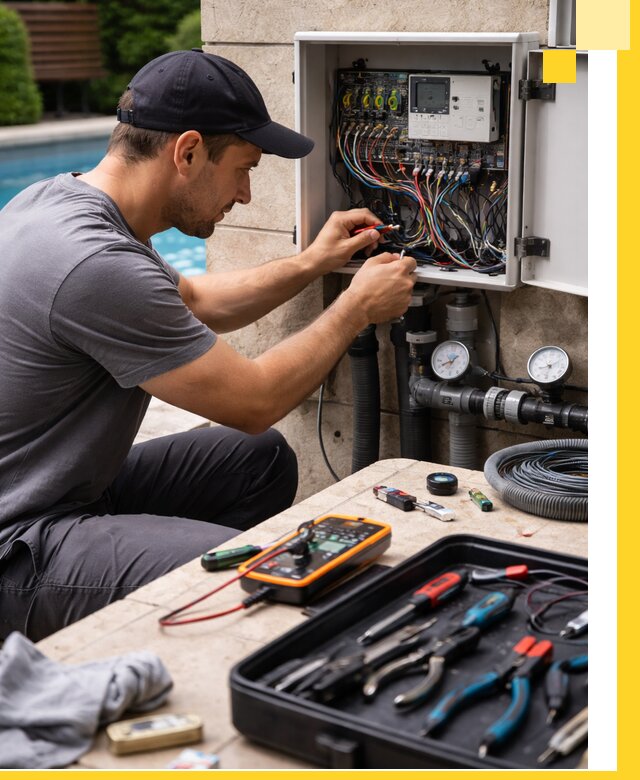 Комплексная автоматика для бассейнов в Сосногорске: управление и очистка