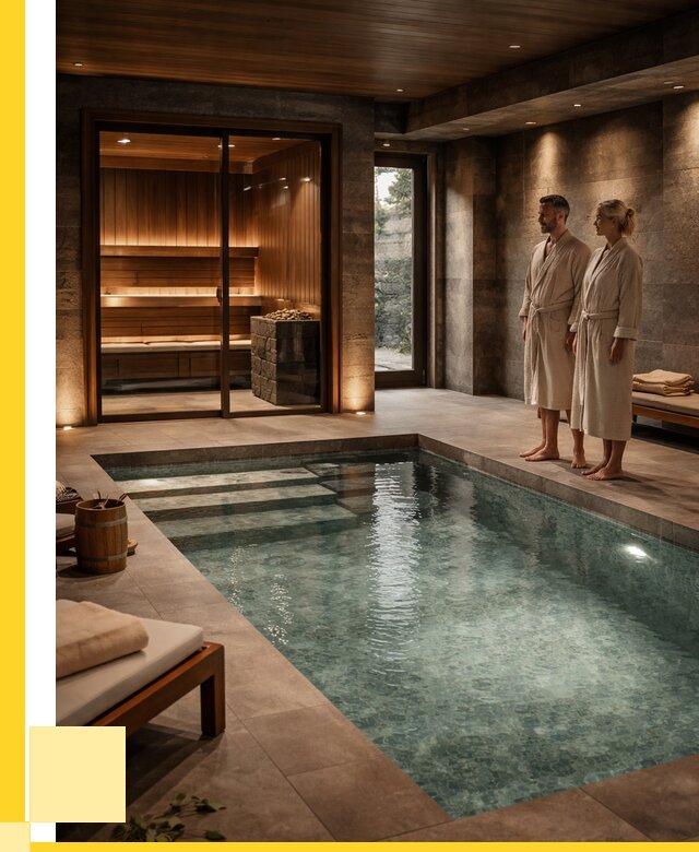 Сауна с большим бассейном в Сосногорске от 1237920 р. ЭриданСно