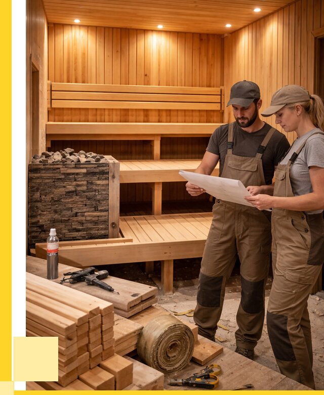 Строительство саун в Сосногорске под ключ от 257900 р., ЭриданСно