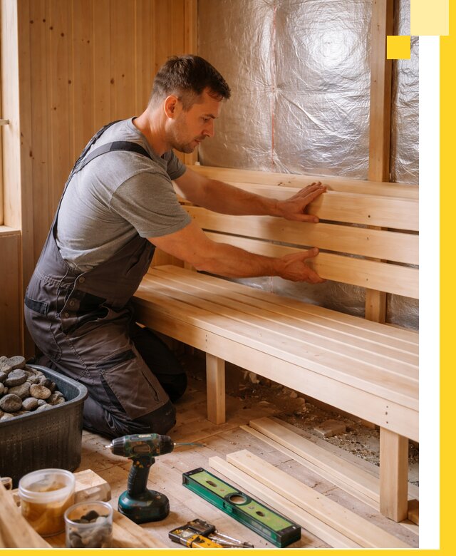 Проектирование, изготовление и монтаж финских саун в Сосногорске