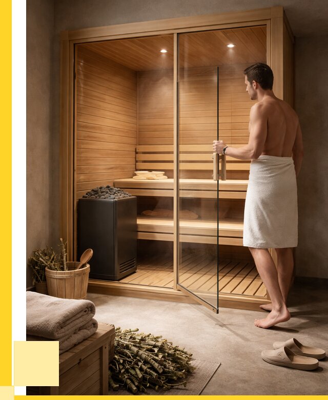 Купить мини сауны для дома в Сосногорске от 72212 р. ЭриданСно