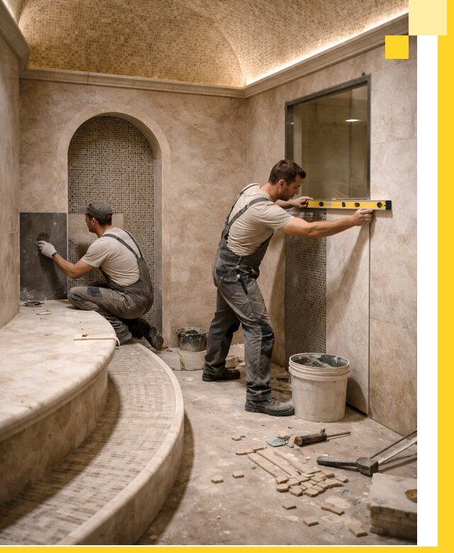 Проектирование и строительство саун с хамамом под ключ в Сосногорске