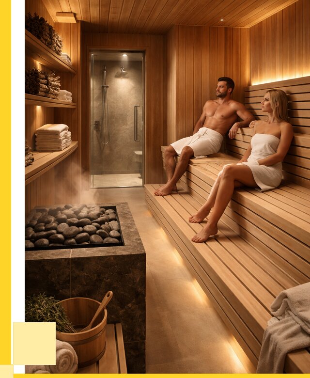 Интерьеры саун под ключ в Сосногорске от 185688 р. | ЭриданСно