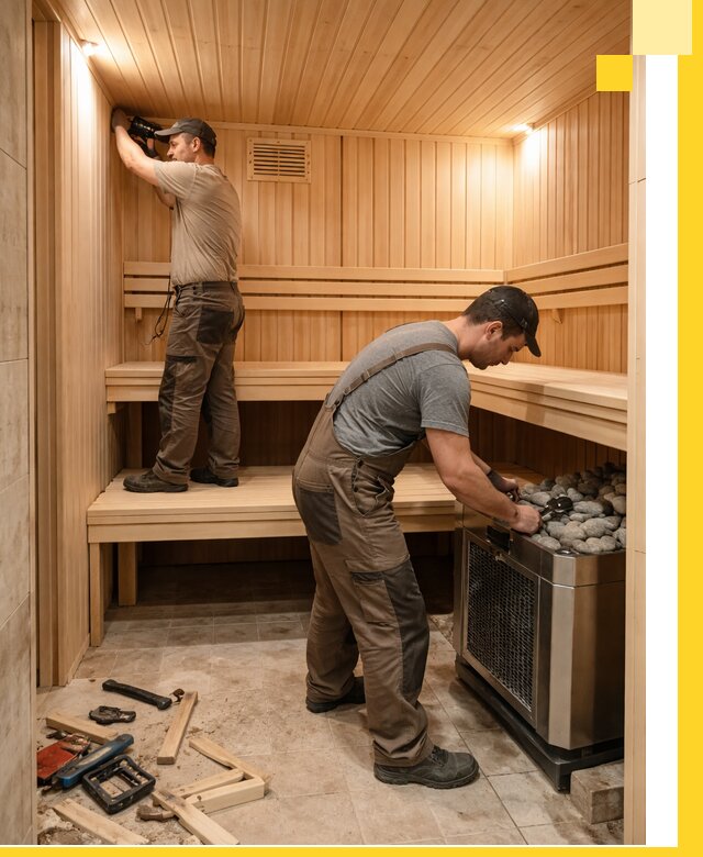 Купить сауну под ключ в Сосногорске с монтажом и гарантией