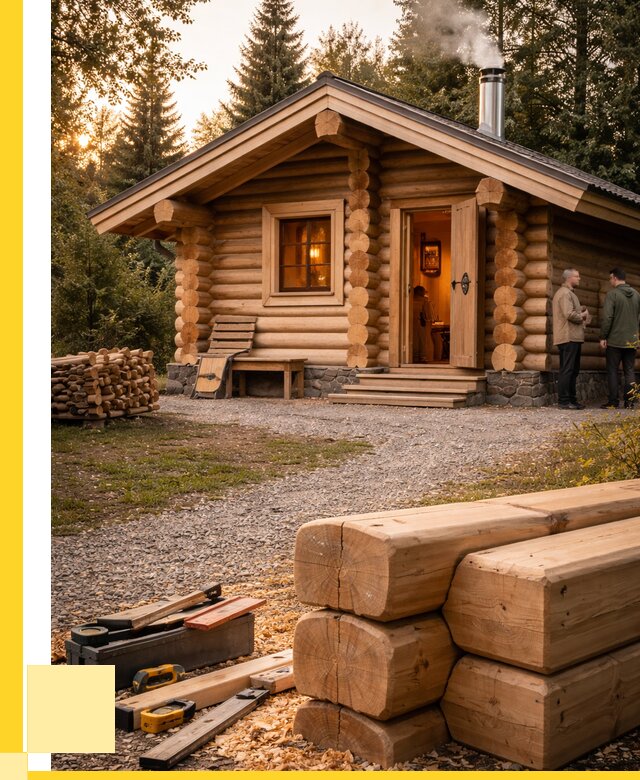 Строительство бань и комплексов в Сосногорске от 464220 р.| ЭриданСно