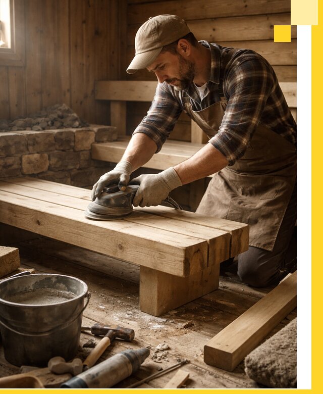 Ремонт бань под ключ в Сосногорске с гарантией качества и сроков