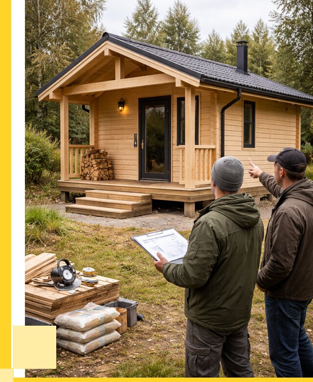 Каркасные бани под ключ в Сосногорске от 309480 р. | ЭриданСно