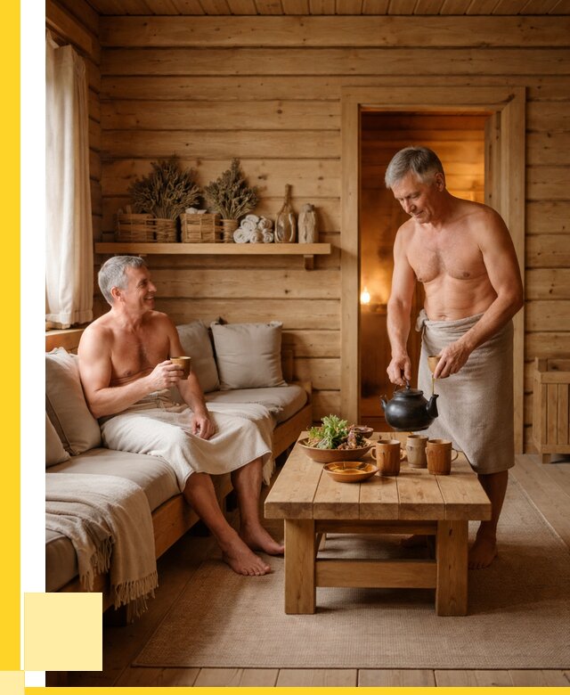 Бани с комнатой отдыха под ключ в Сосногорске от 464220 р. | ЭриданСно