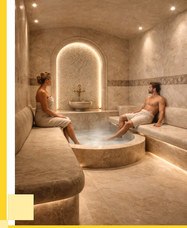 Хамам под ключ в Сосногорске от 825280 р., строительство ЭриданСно