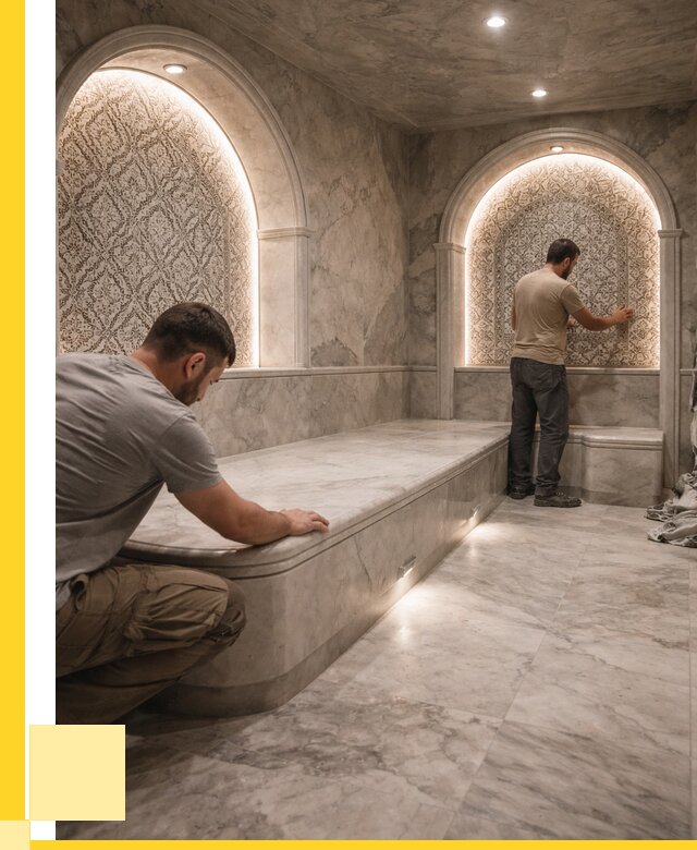 Турецкие бани под ключ в Сосногорске от 257900 р. | ЭриданСно