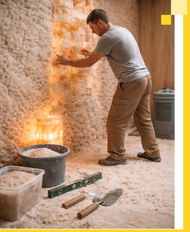 Проектирование и монтаж соляных комнат в Сосногорске под ключ