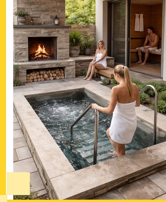 Холодные купели под ключ в Сосногорске от 46422 р. | ЭриданСно